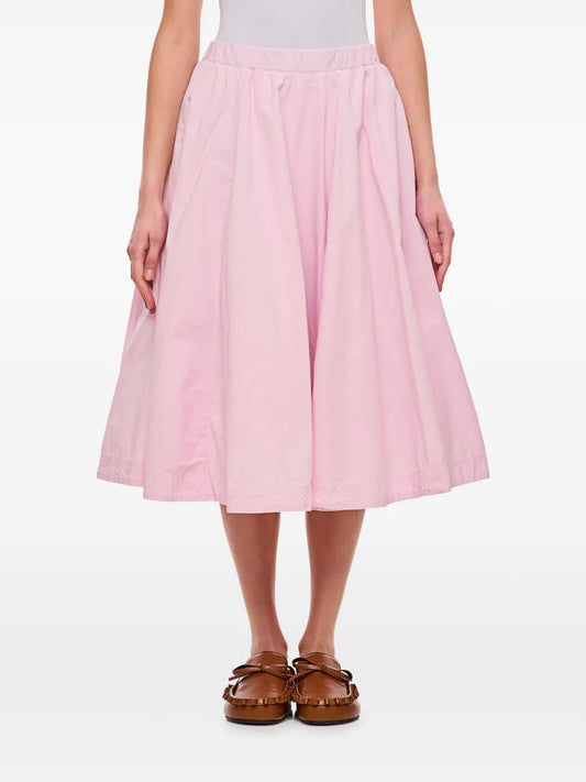 Pleated Midi Skirt