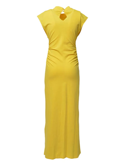 Logo-Embroidered Maxi Dress