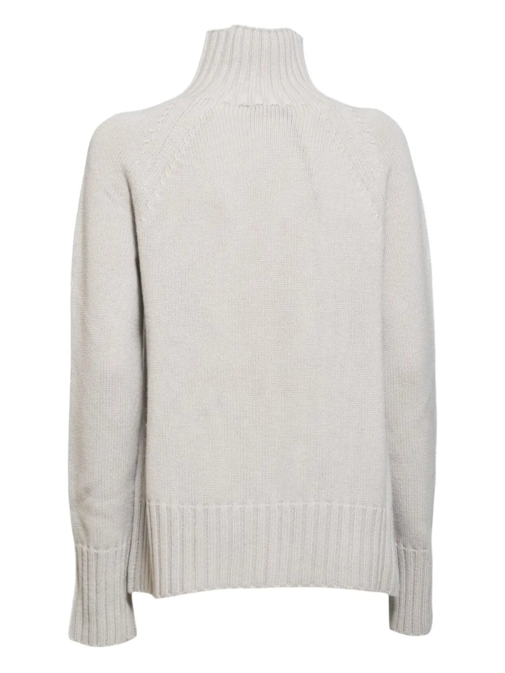 High-Neck Chunky-Knit Sweater