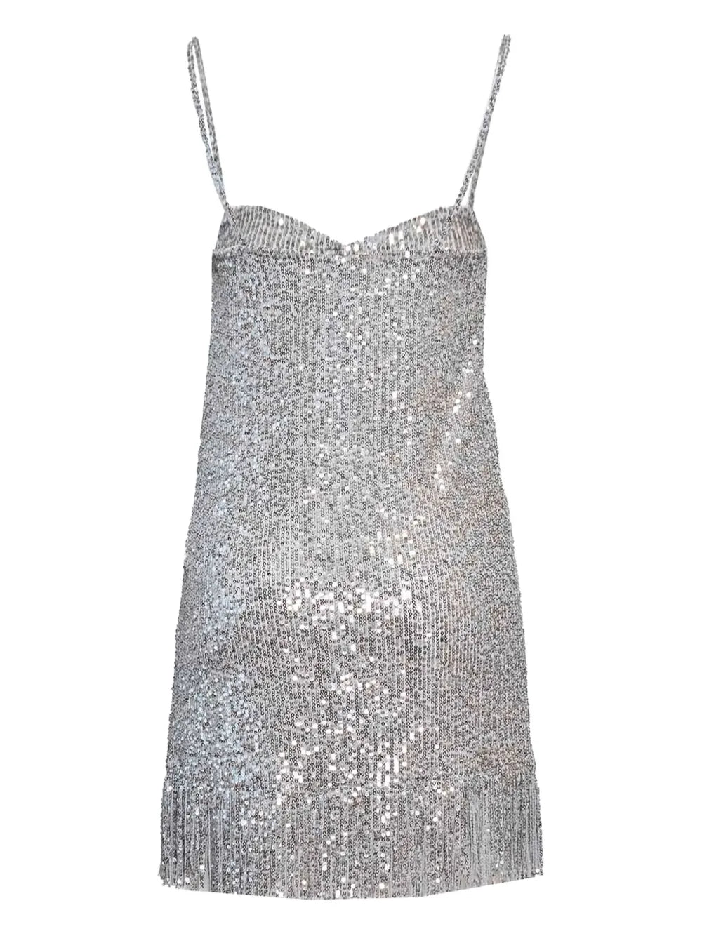 Sequin-Embellished Mini Dress