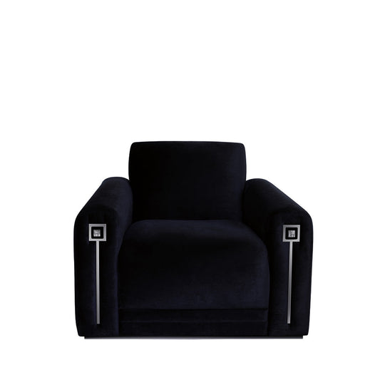 Masque De Femme Contemporary Armchair