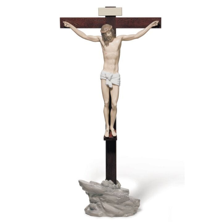 Our Savior Crucifix Figurine Tabletop