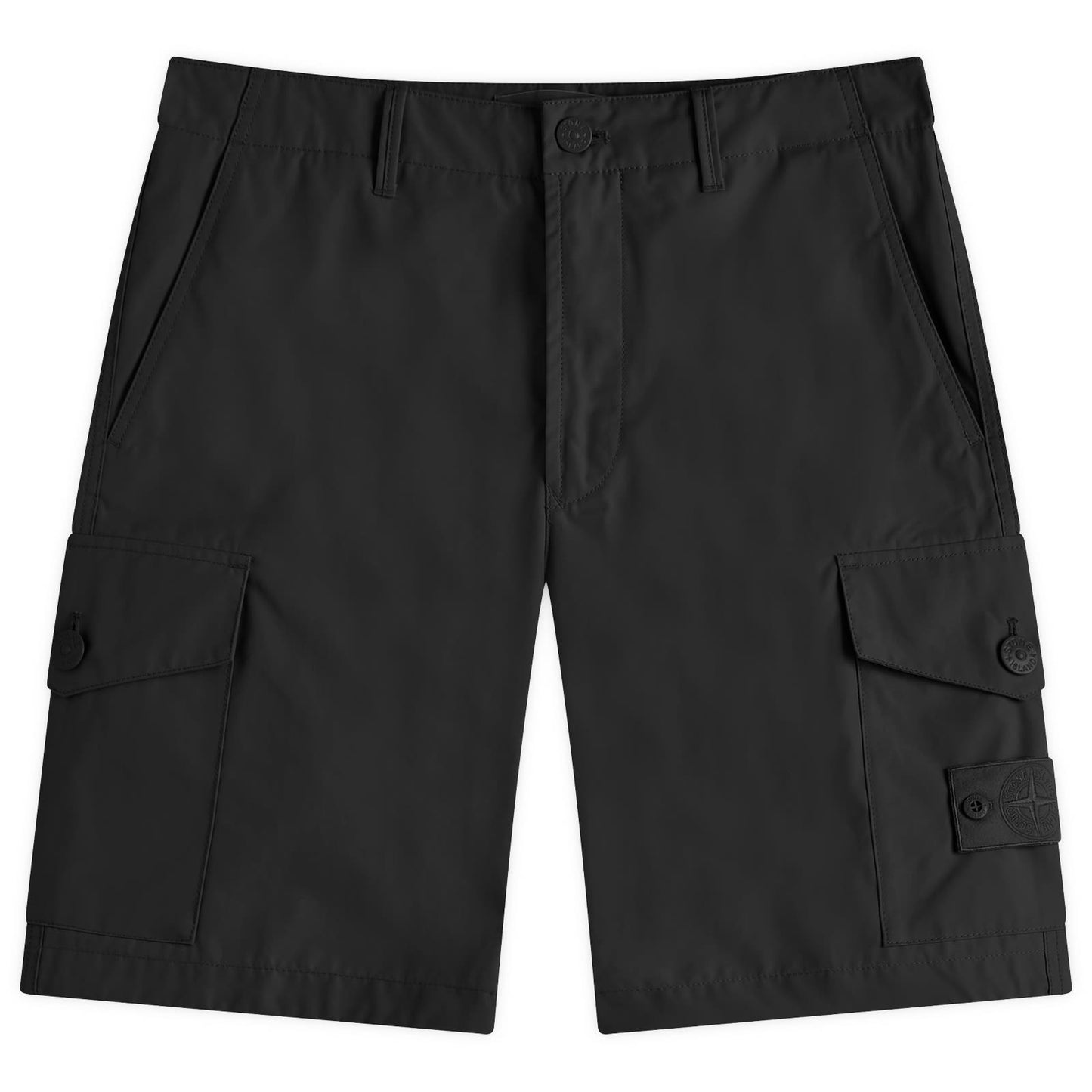 Stone Island Ghost Piece Weatherproof Canvas Cargo Shorts