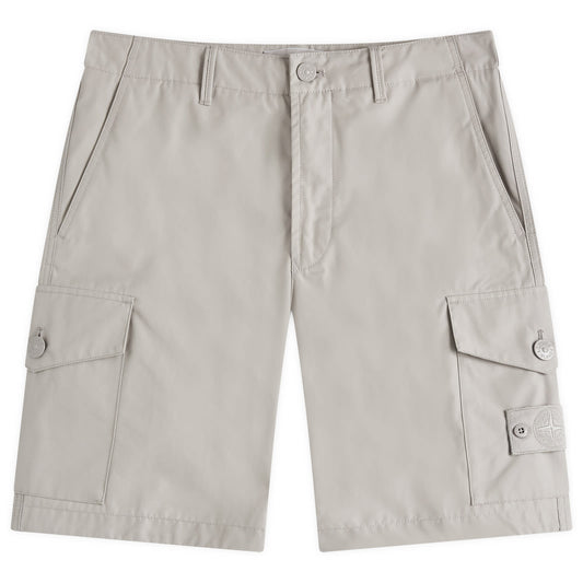 Ghost Piece Weatherproof Canvas Cargo Shorts