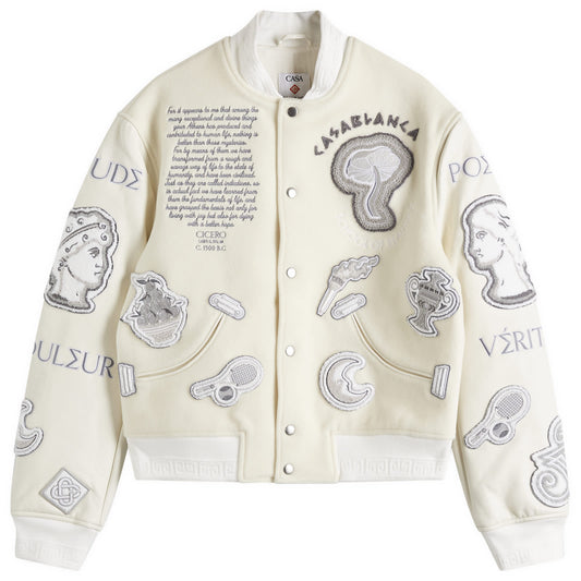 Chenille Embroidered Varsity Jacket