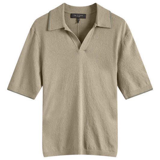 Johnny Towelling Polo Shirt