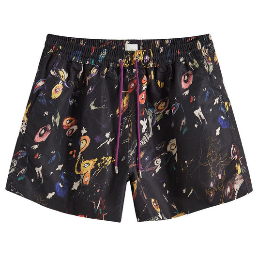 Botanical Print Swim Shorts