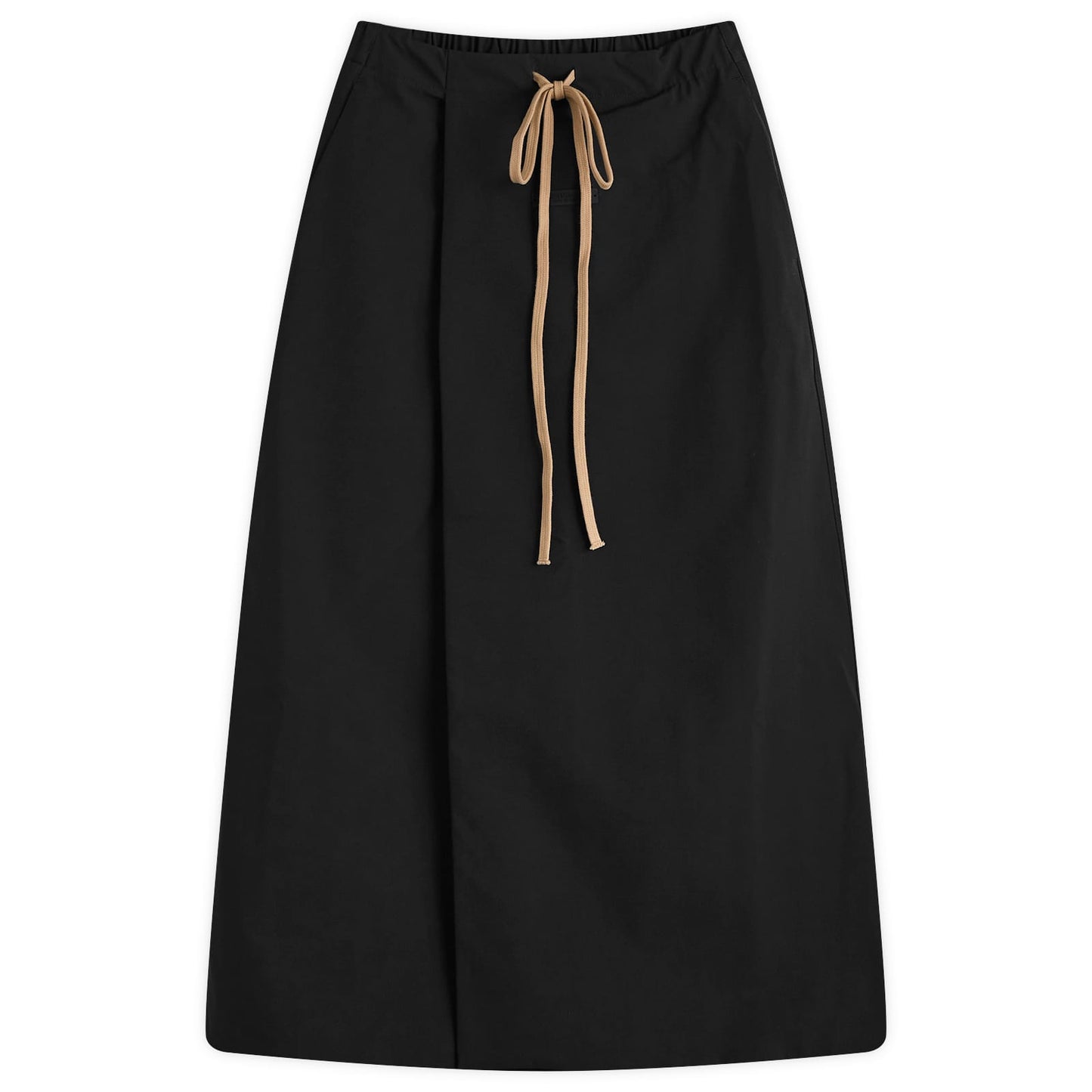 Bonded Nylon Wrap Skirt