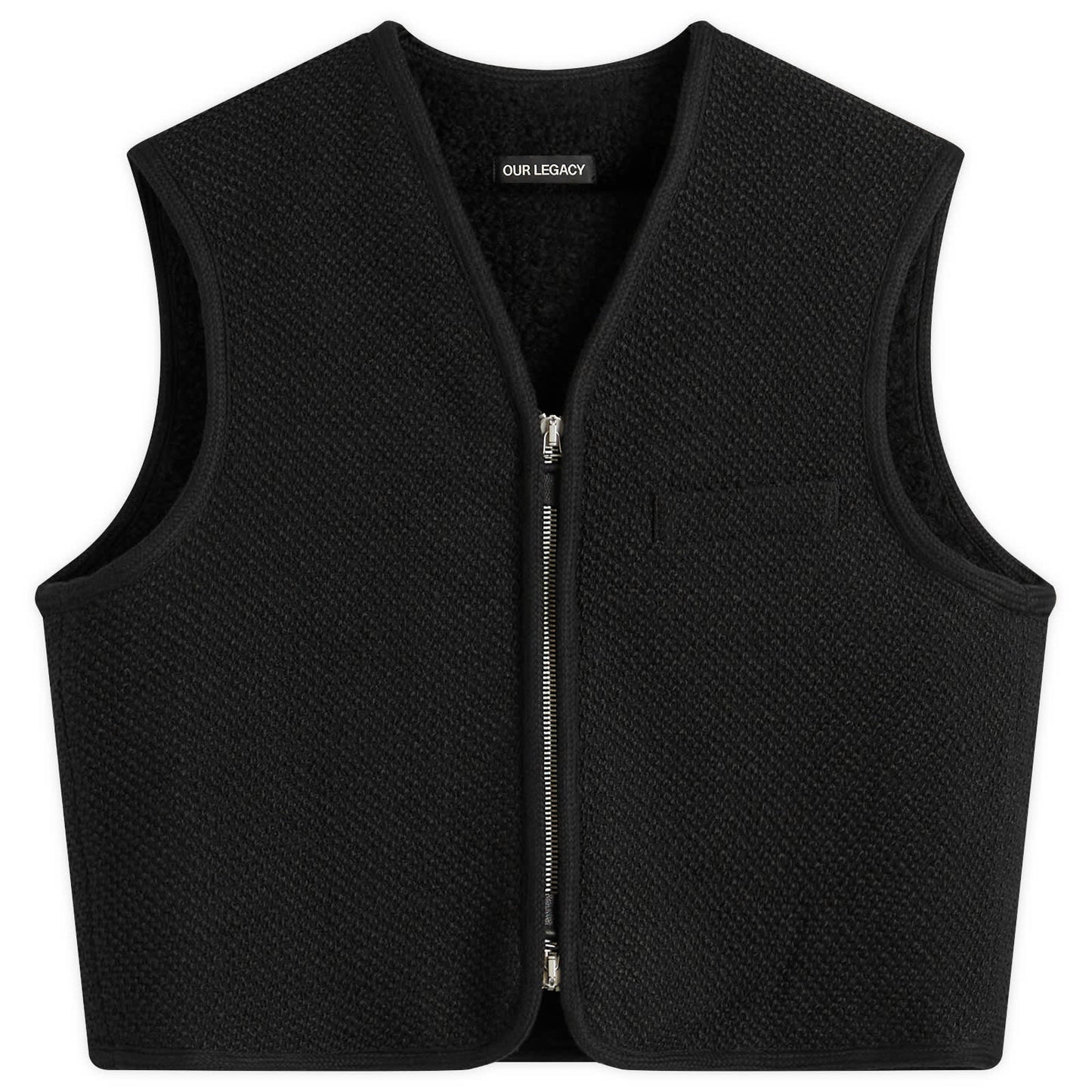 Boucle Wool Top Vest