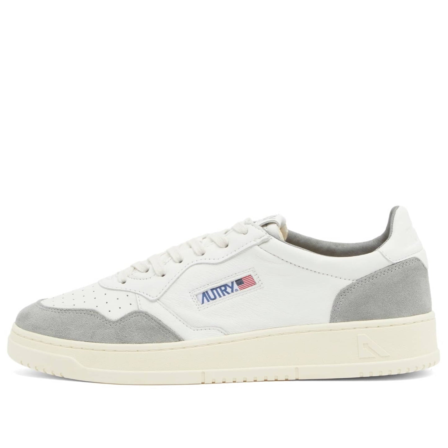 Medalist Low Suede Leather Sneaker