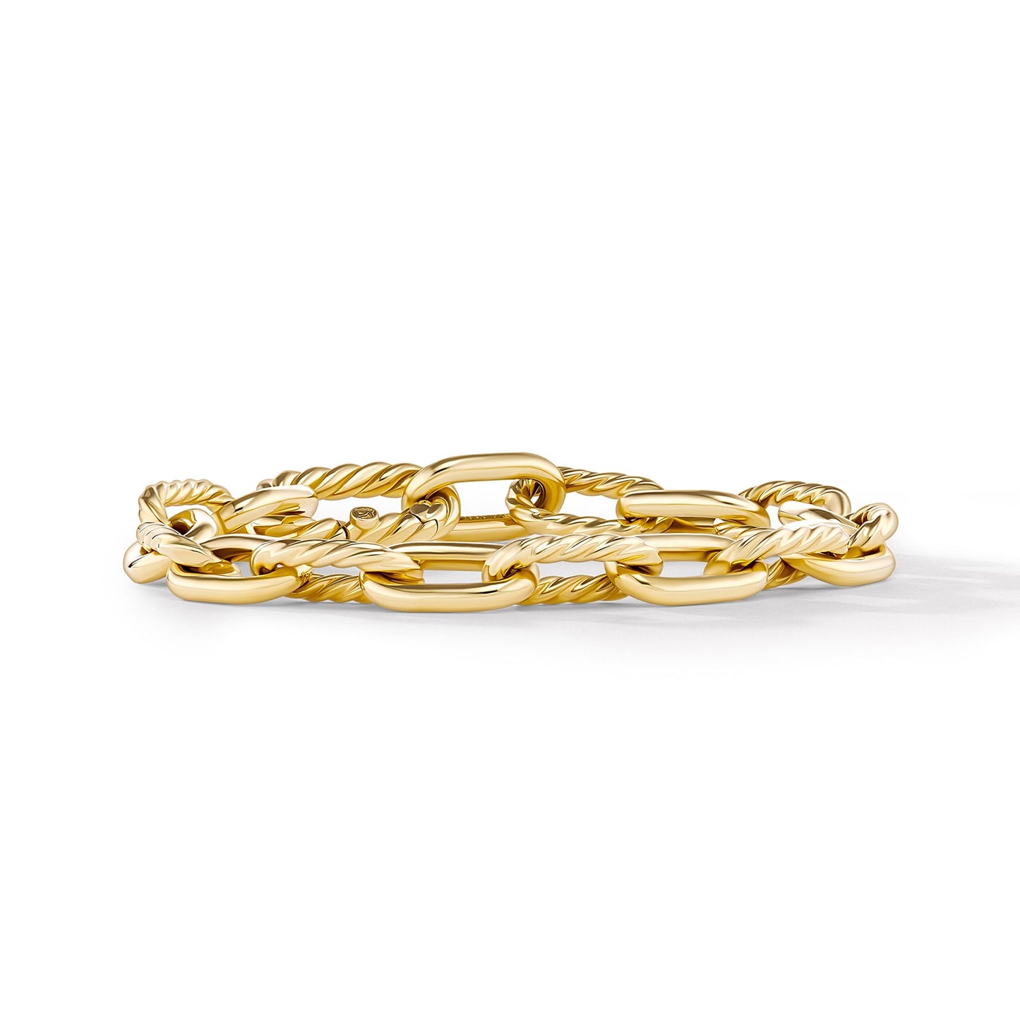 Madison® Chain Bracelet in Yellow Gold, 8.5mm