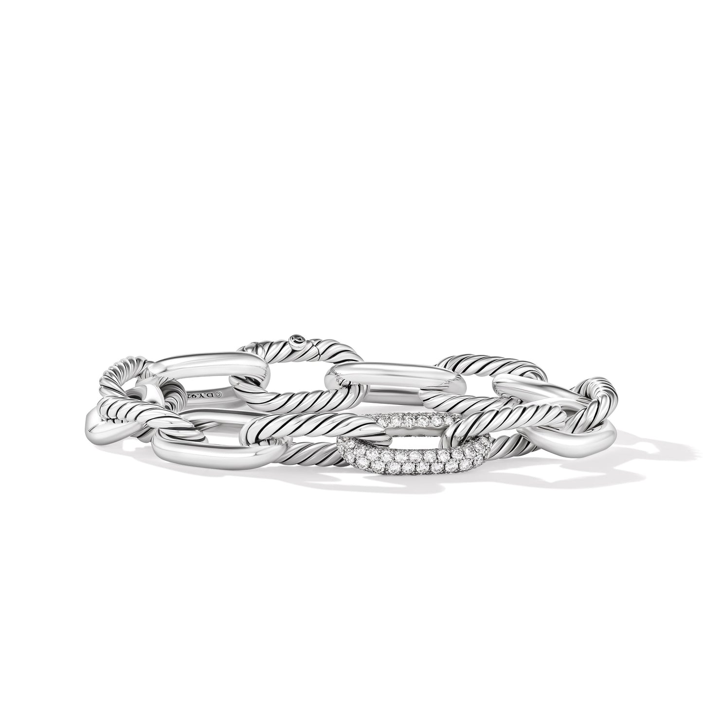 Madison® Chain Bracelet with Diamonds, 11mm