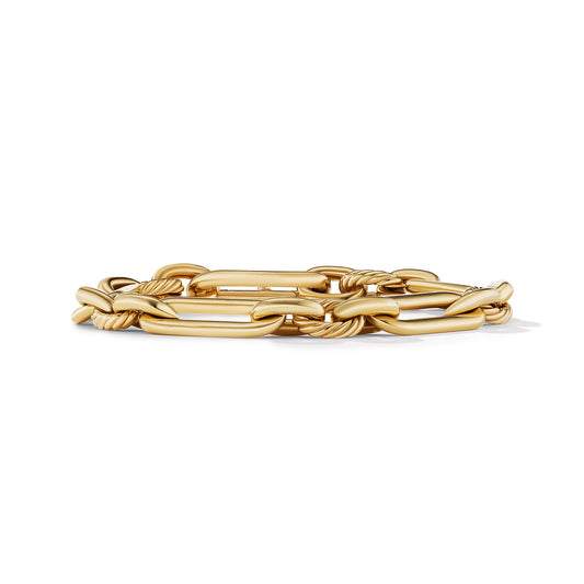 Lexington Chain Bracelet in Yellow Gold, 9.8mm