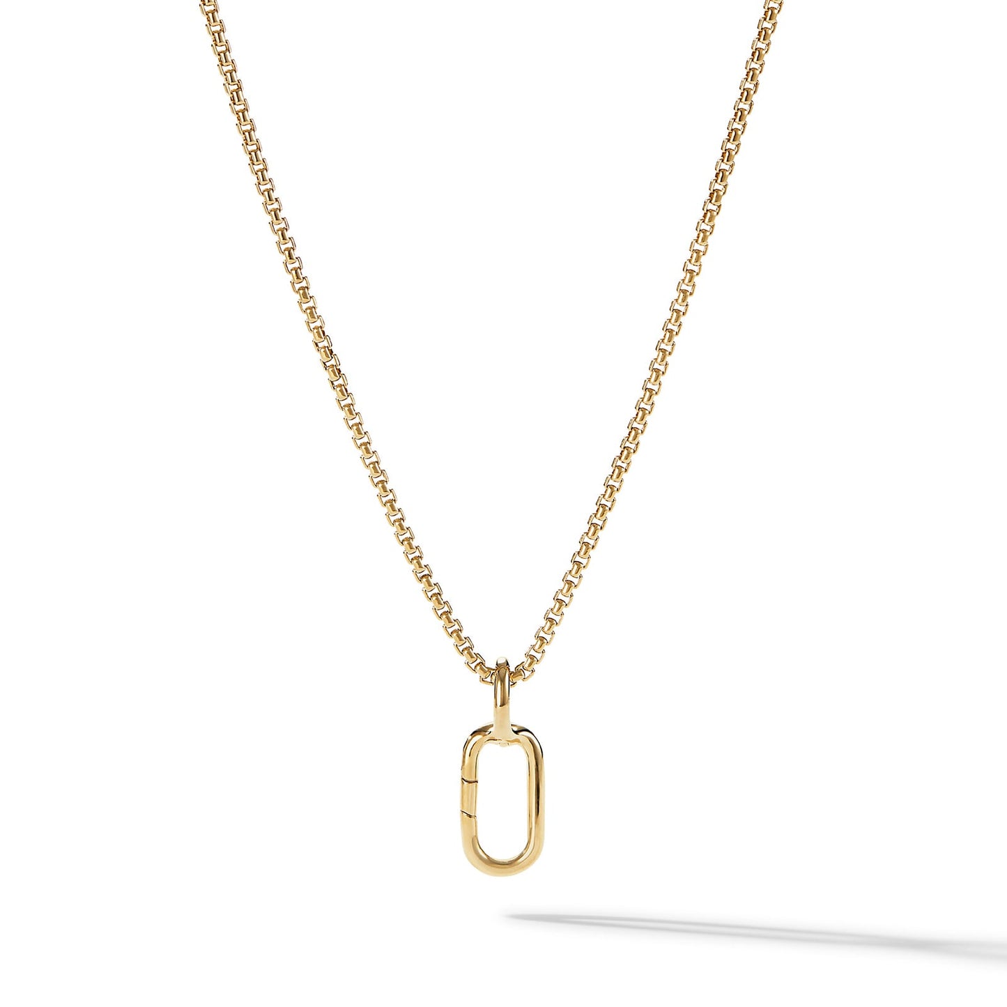 Lexington Amulet Holder in Yellow Gold, 21mm