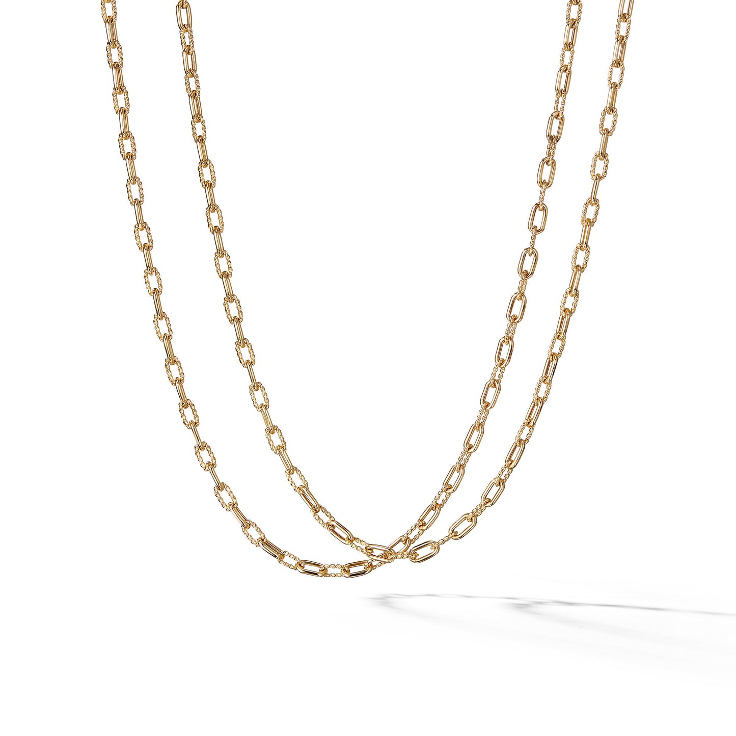 Madison® Chain Necklace in Yellow Gold, 3mm