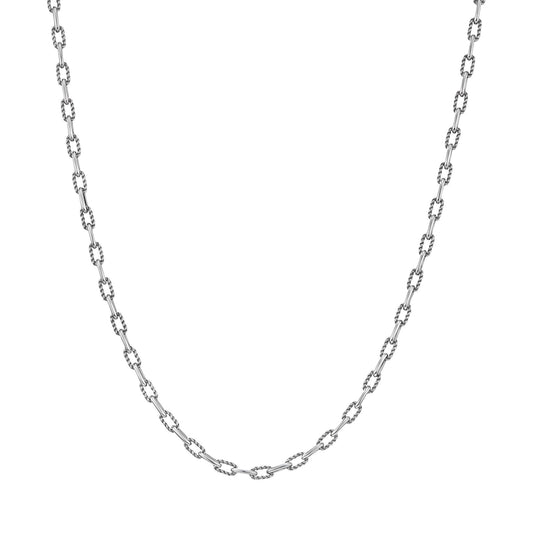 Madison® Chain Necklace In Sterling Silver, 3mm