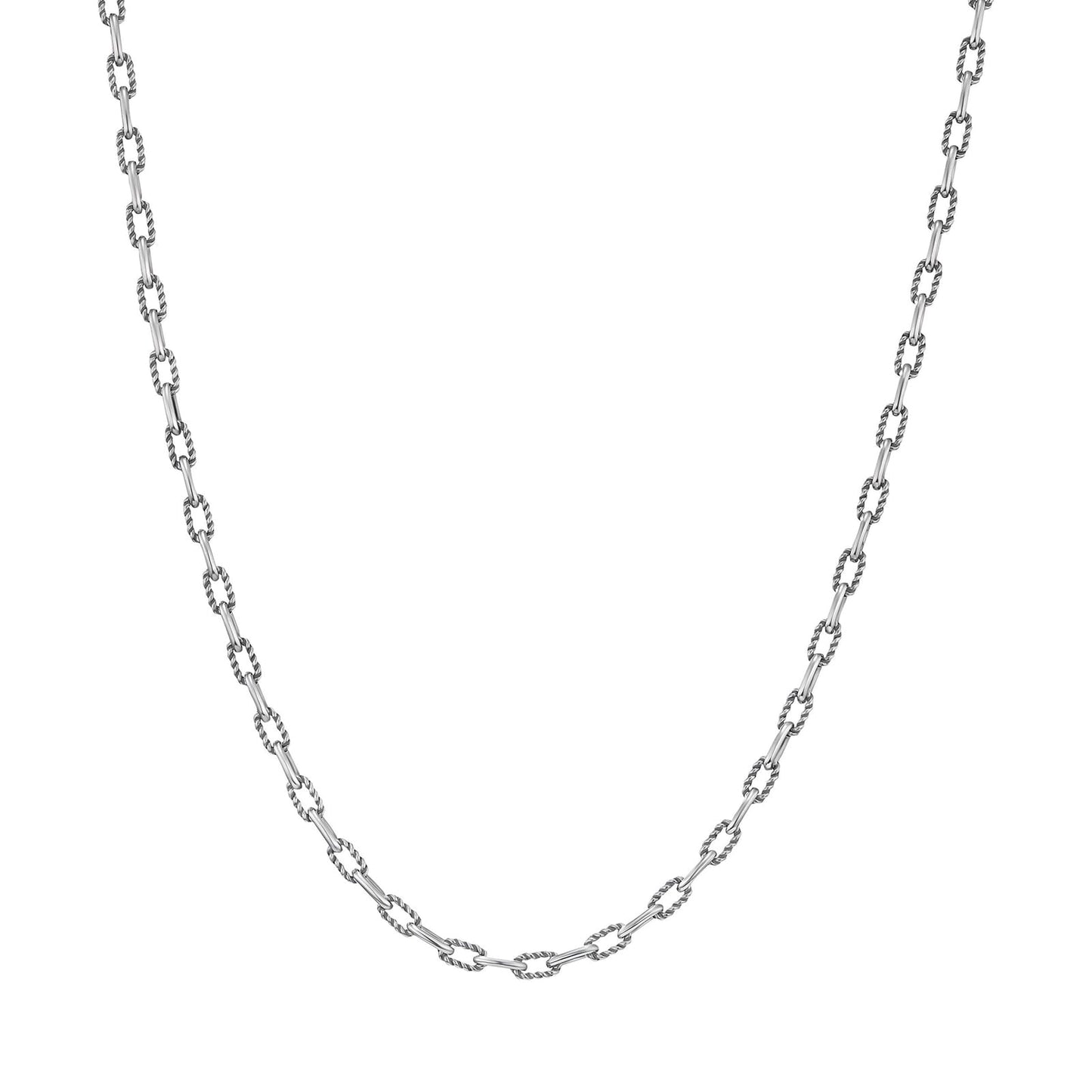 Madison® Chain Necklace In Sterling Silver, 3mm