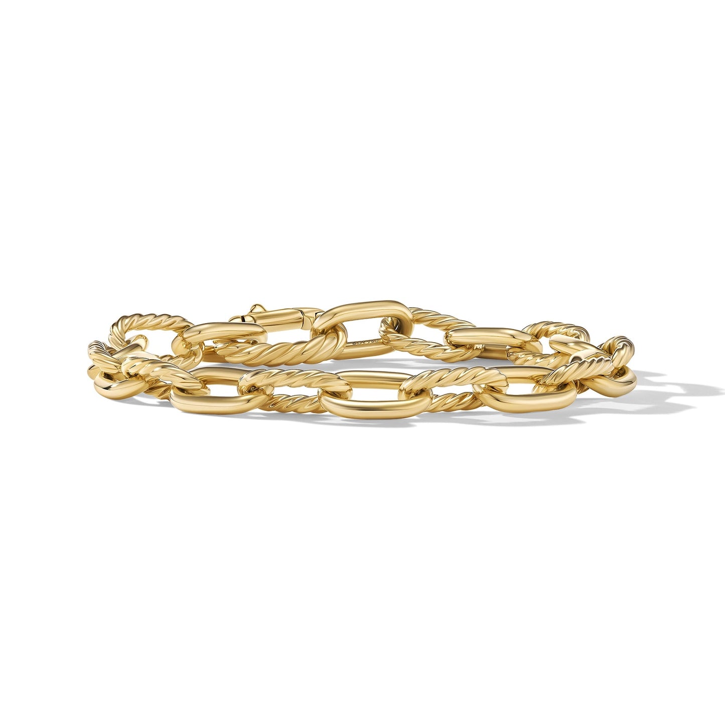 Madison® Chain Bracelet In Yellow Gold, 8.5mm