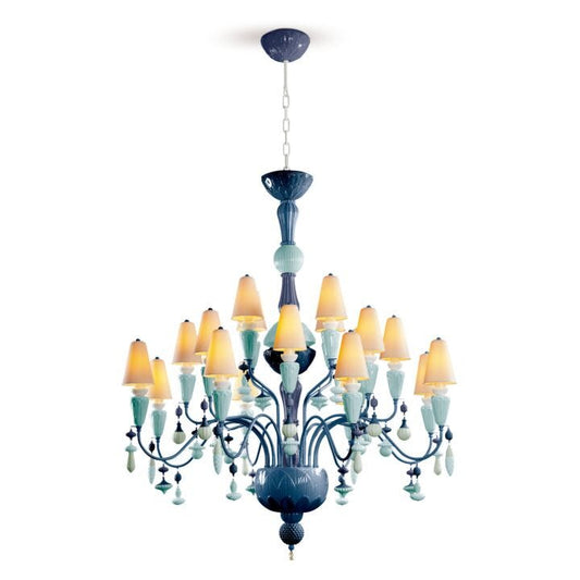 Ivy And Seed 20 Lights Chandelier Medium Model Ocean