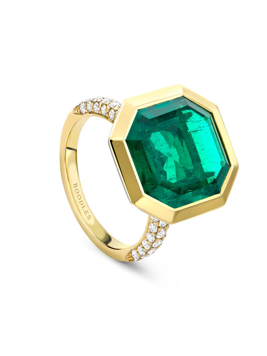 Florentine Dolce Vita Emerald Ring