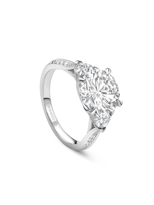 Petal Diamond Ring