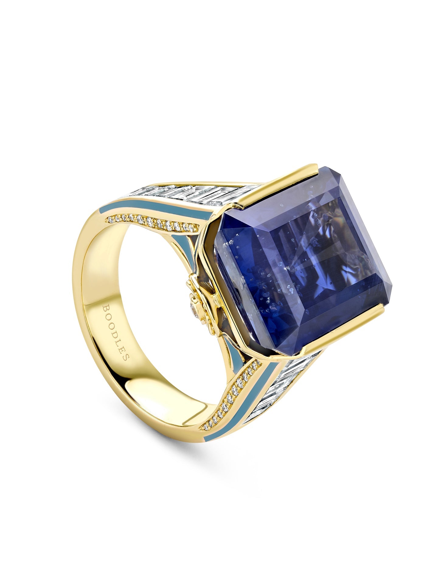 A Family Journey Paris Tuileries Sapphire Ring