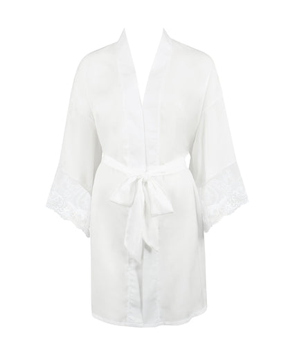Marseille Luxury Satin Kimono