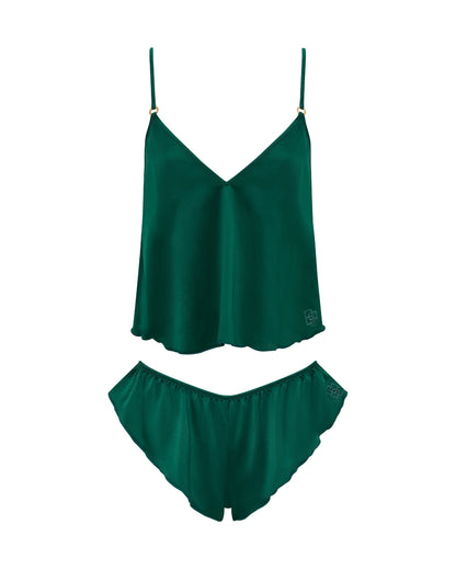 Faye Luxury Satin Cami and Short Set
