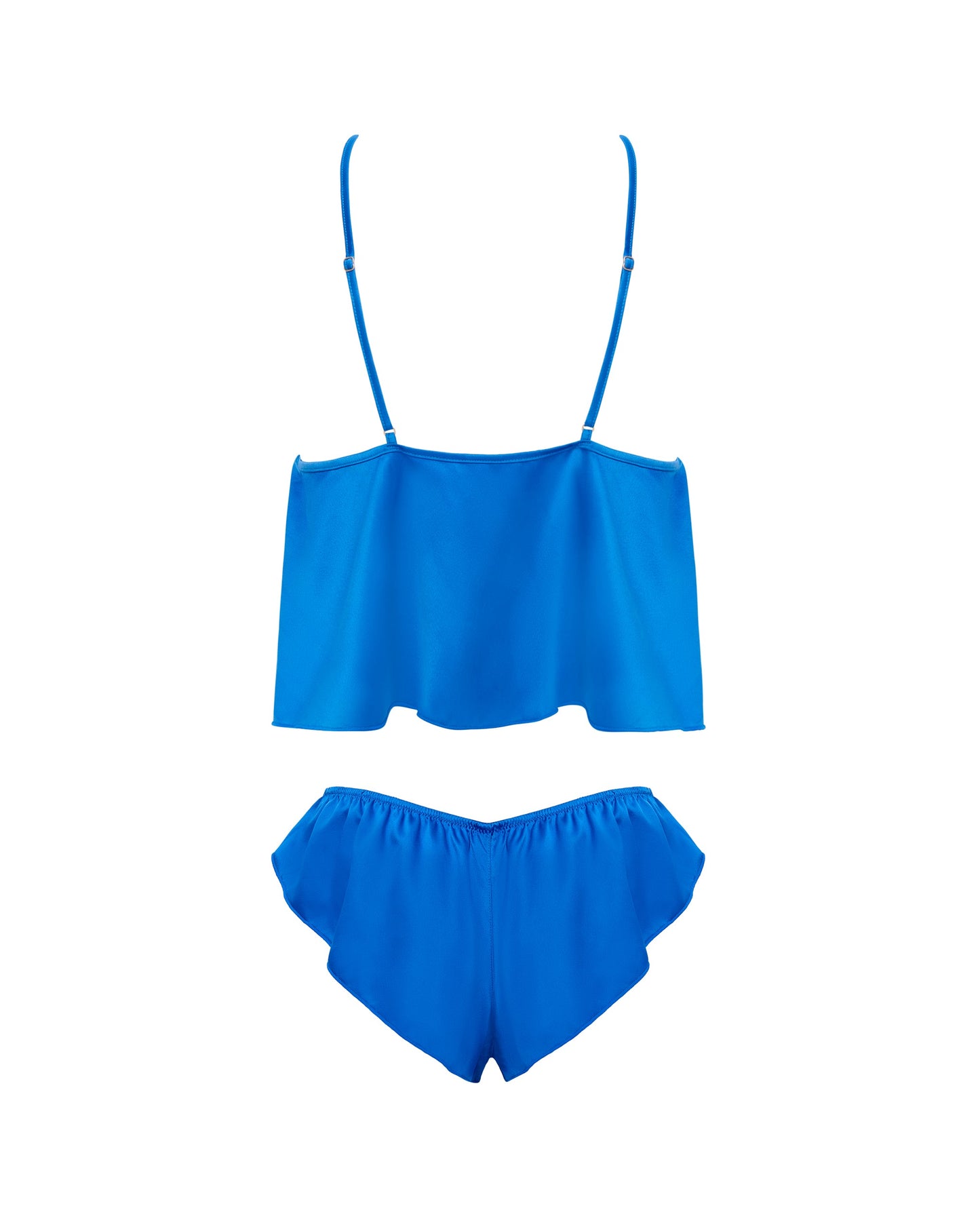 Faye Luxury Satin Cami Top and Short Set