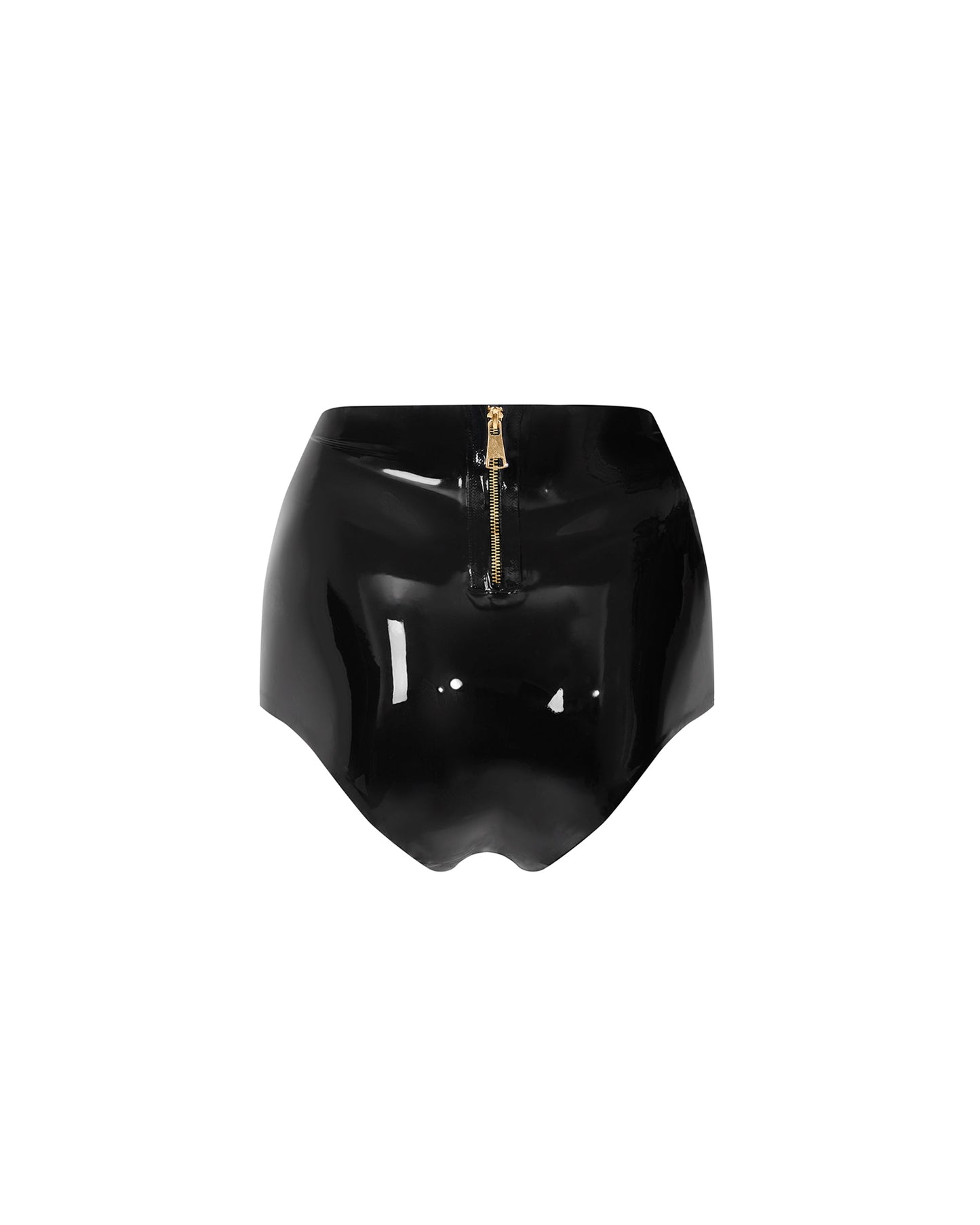 Latex High-waist Hot Pant