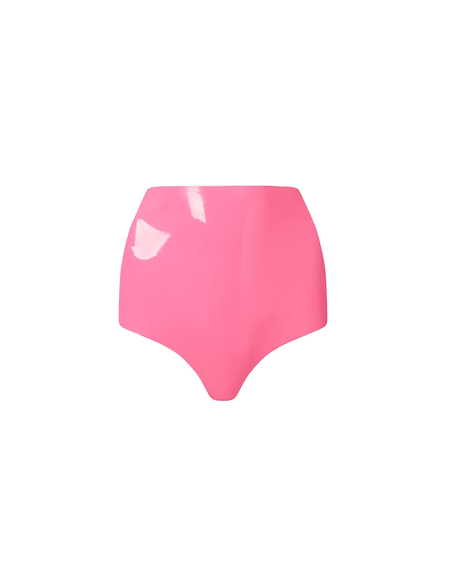 Latex High-waist Hot Pant