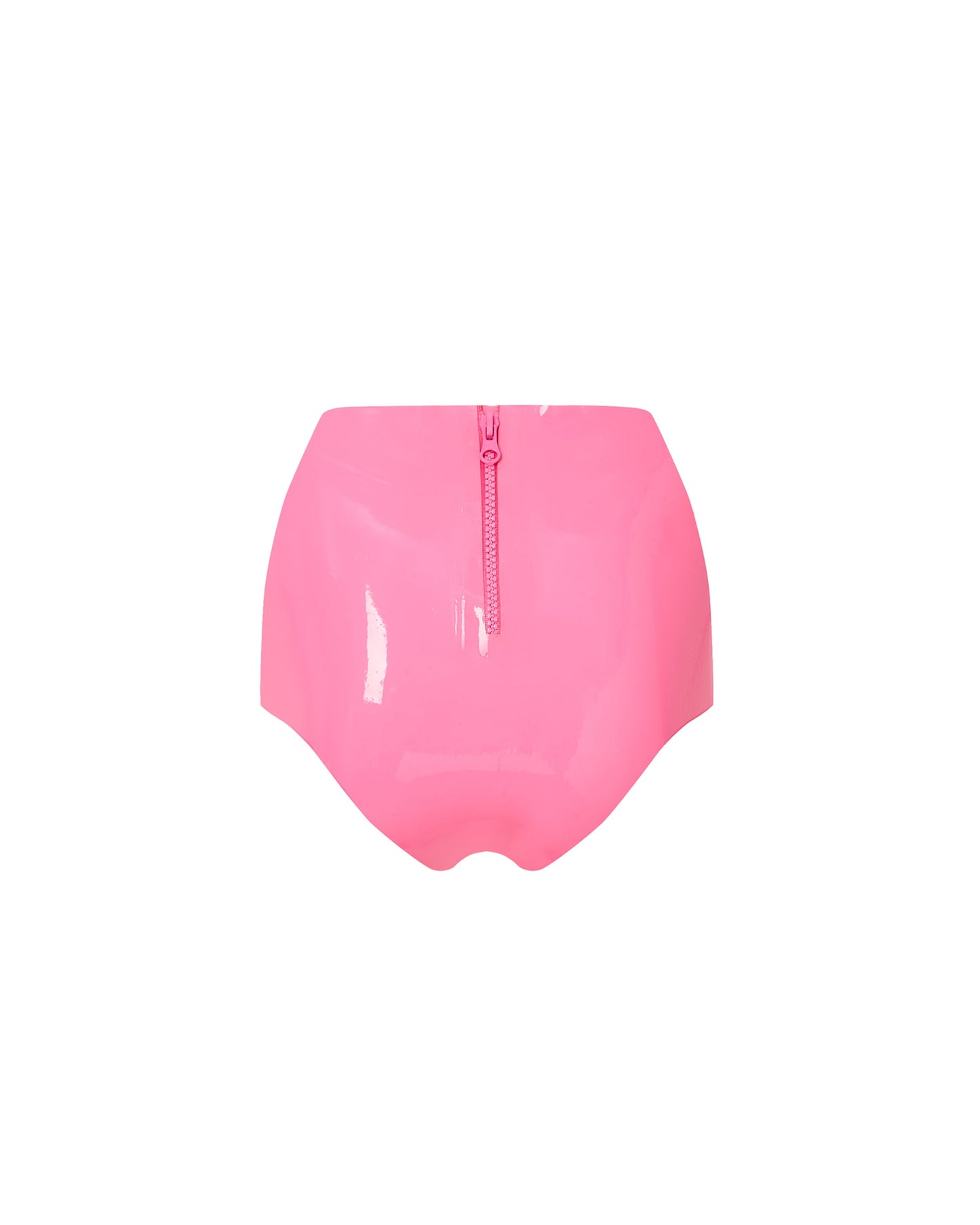 Latex High-waist Hot Pant