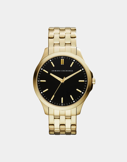 Gold Stainless Steel Watch Ax2145