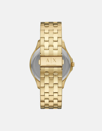 Gold Stainless Steel Watch Ax2145