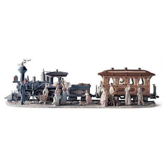 A Grand Adventure Train Sculpture