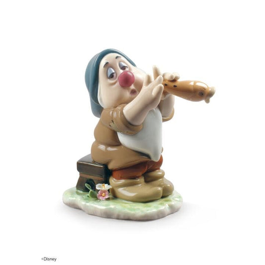 Sleepy Snow Dwarf Figurine