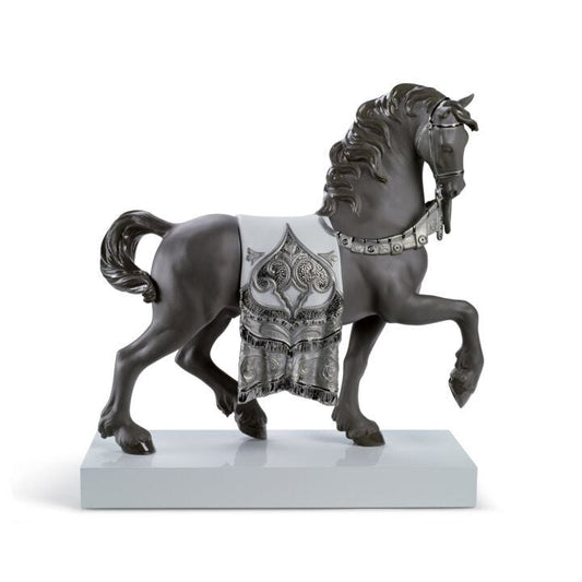 A Regal Steed Horse Sculpture