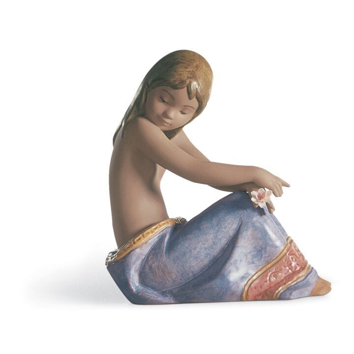 Island Beauty Girl Figurine