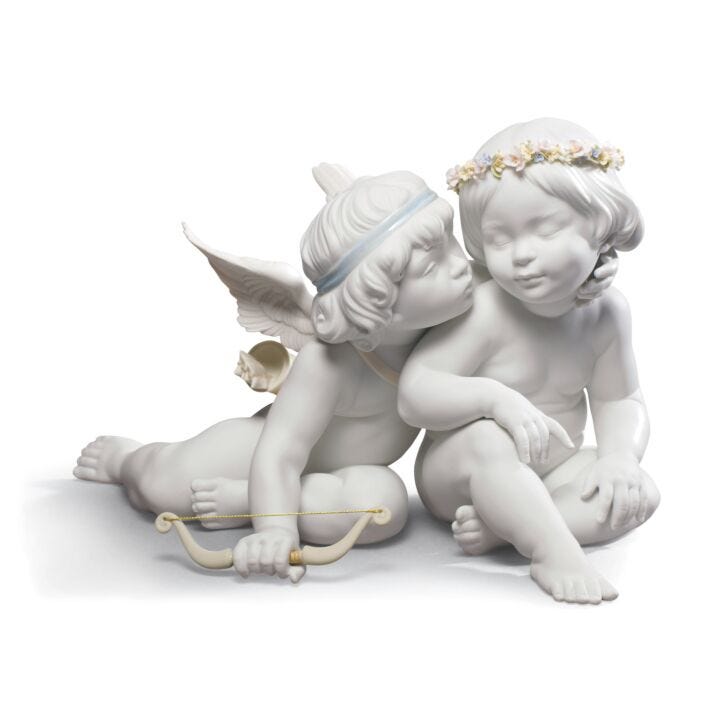 Eros And Psyche Angels Figurine