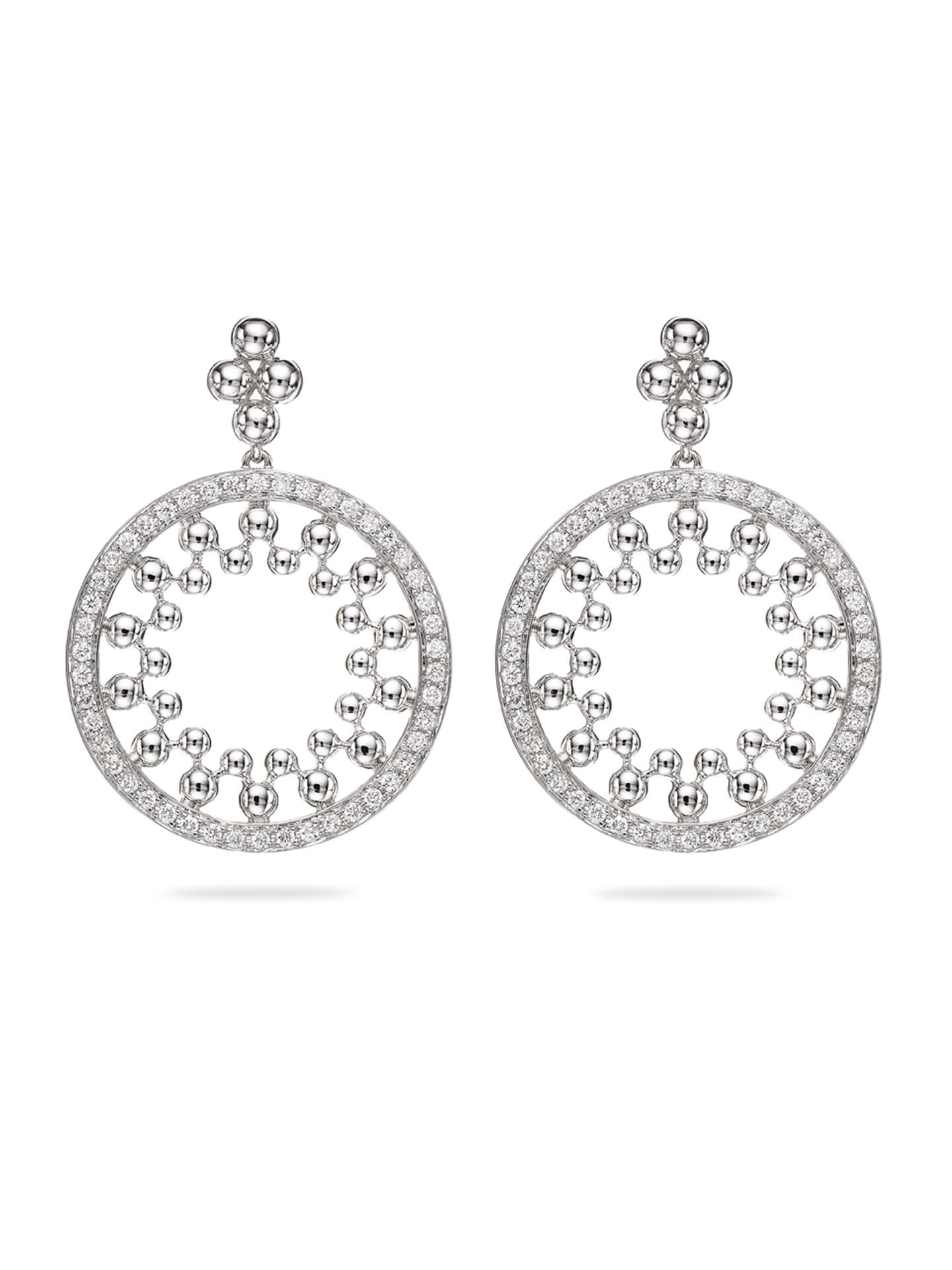 Circus Diamond Drop Earrings