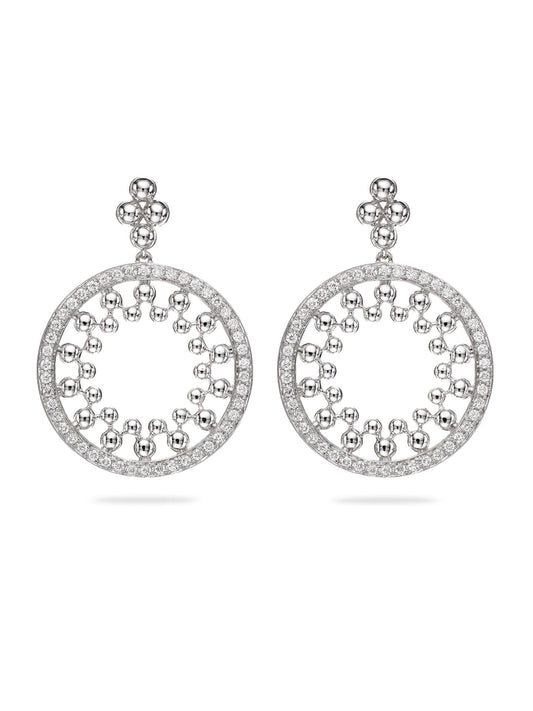 Circus Diamond Drop Earrings