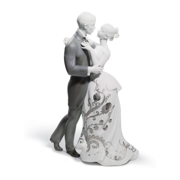 Lovers' Waltz Couple Figurine