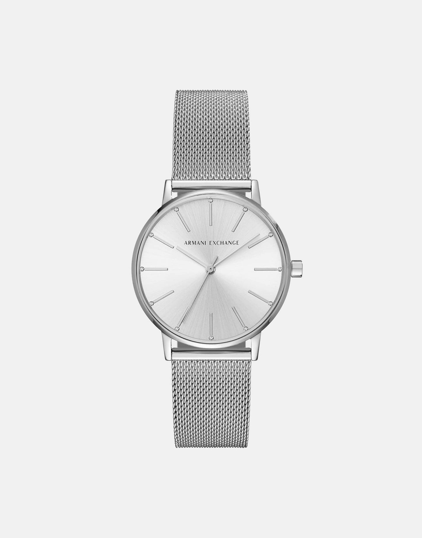 Ax5535 Mesh Watch In Silver