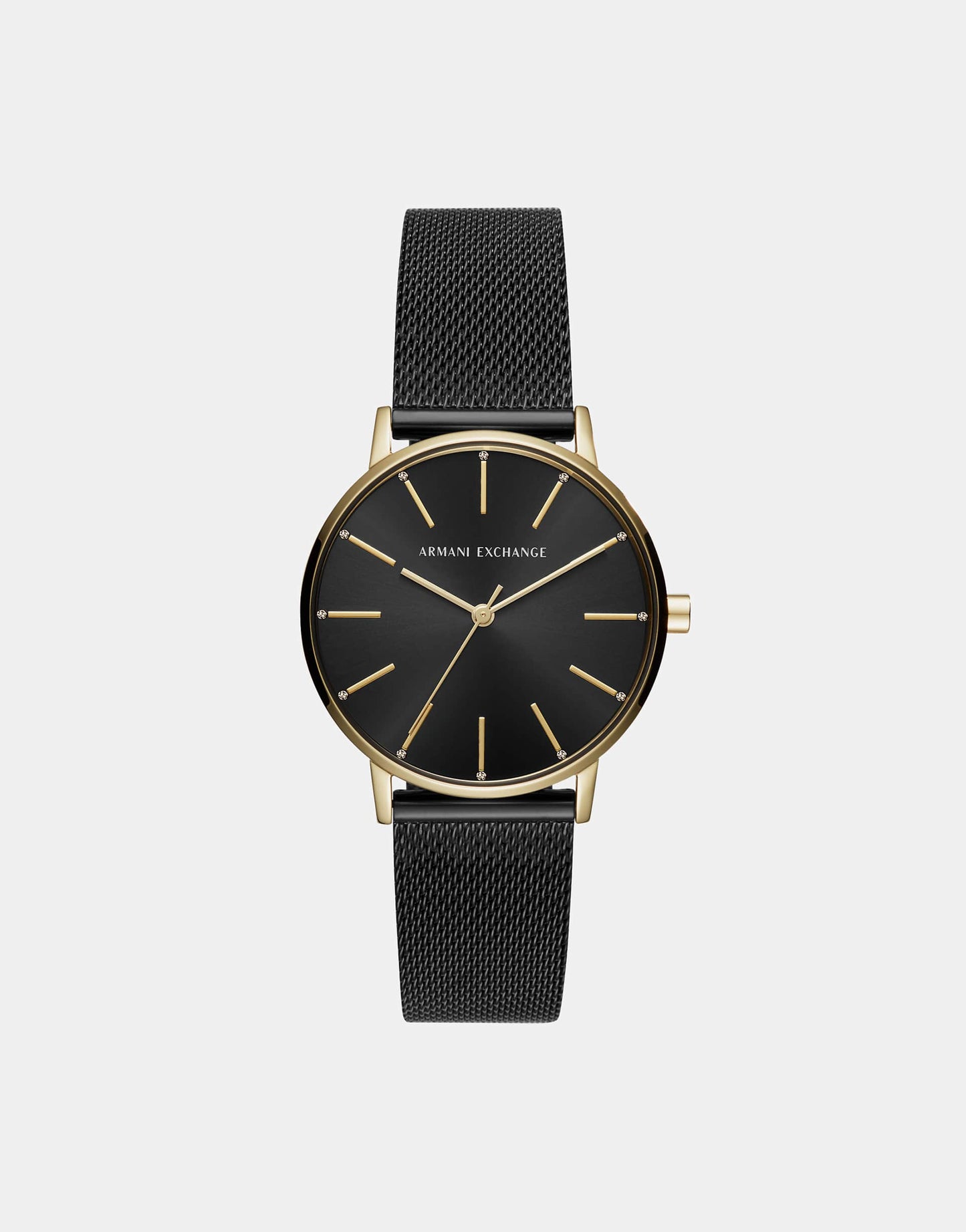 Ax5548 Mesh Watch In Black