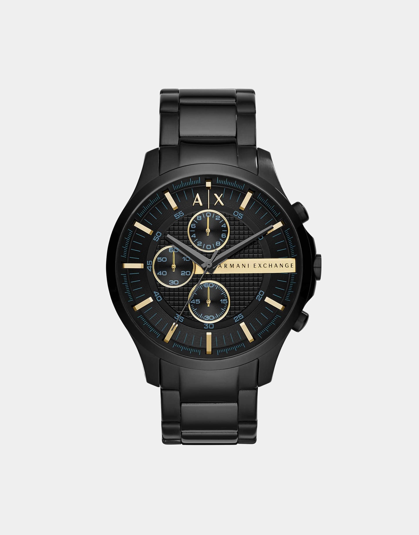 Ax2164 Chronograph Bracelet Watch In Black