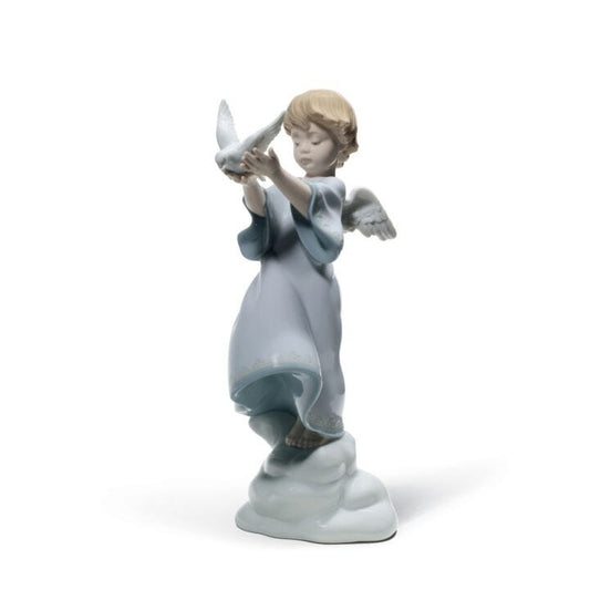 Peace On Earth Angel Figurine