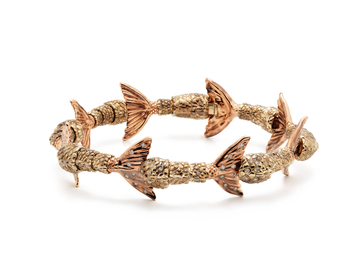 Mermaid Tails Bracelet 8 link