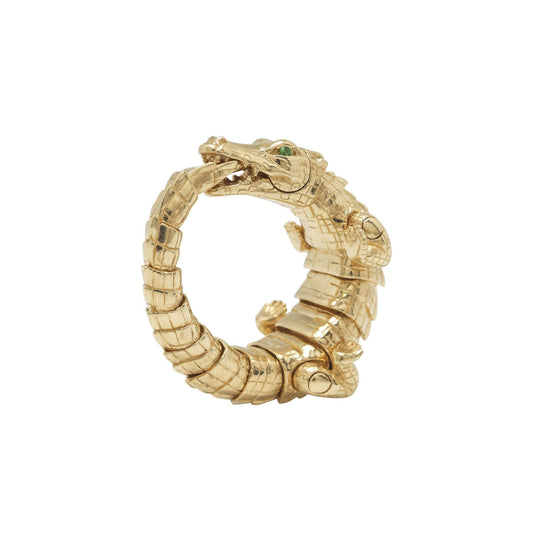 Alligator Wrap Ring