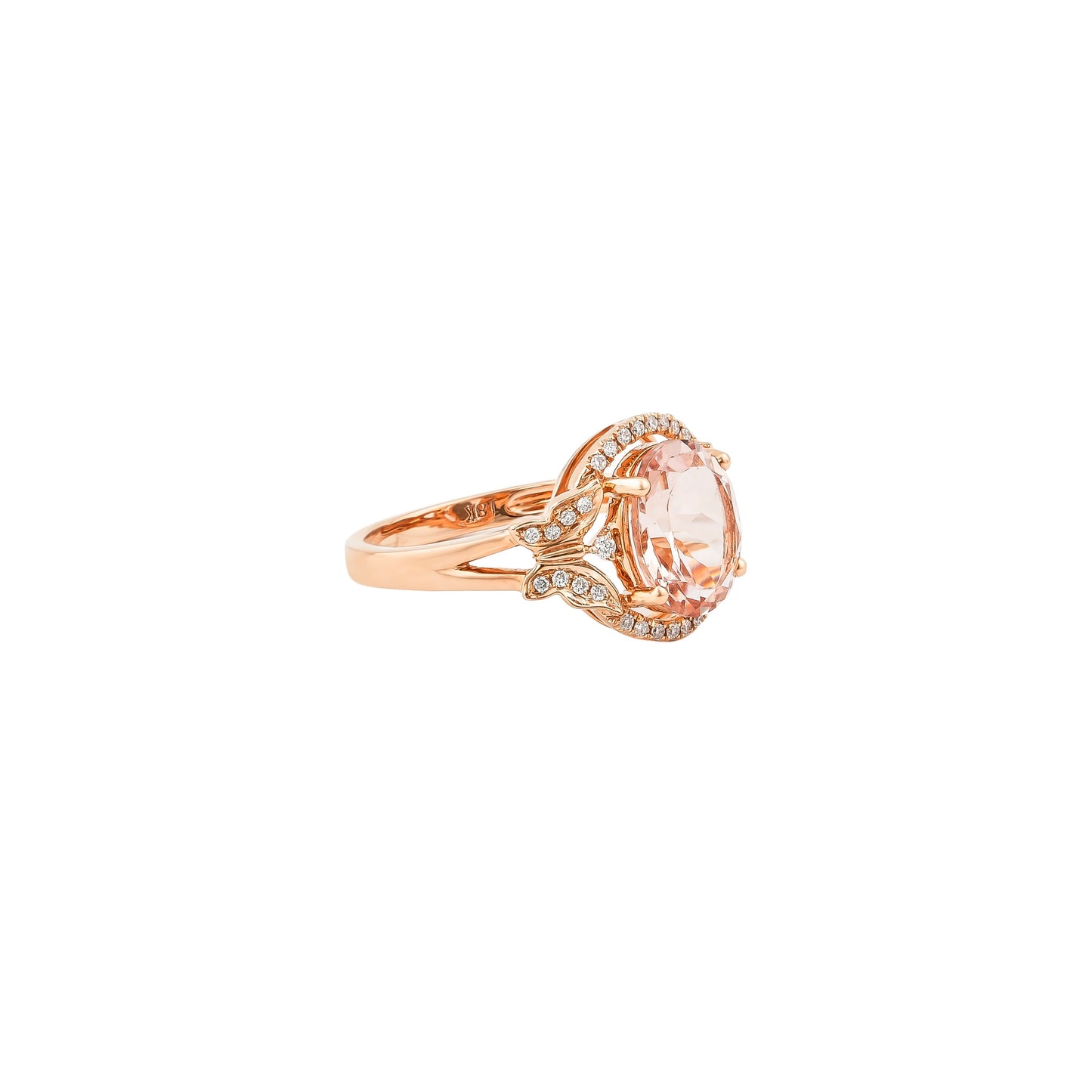 Morganite  Classic Ring