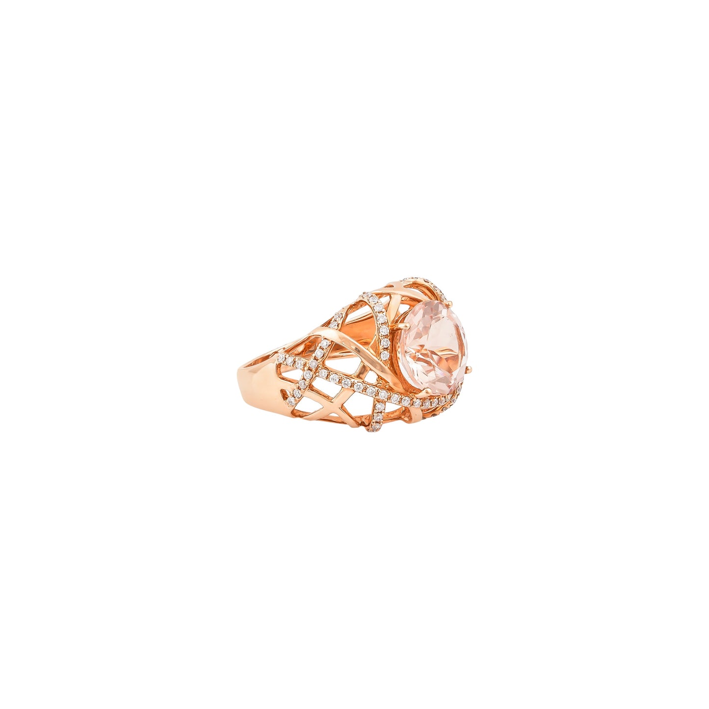 Morganite  Classic Ring